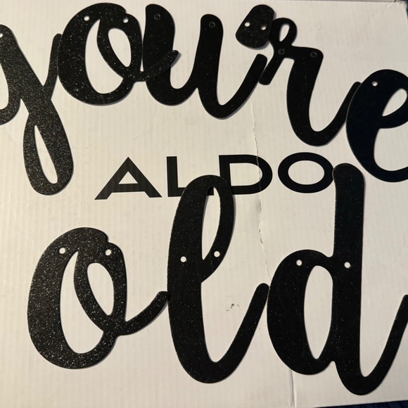 SOLD-  Birthday Banner - Picture 4 of 4